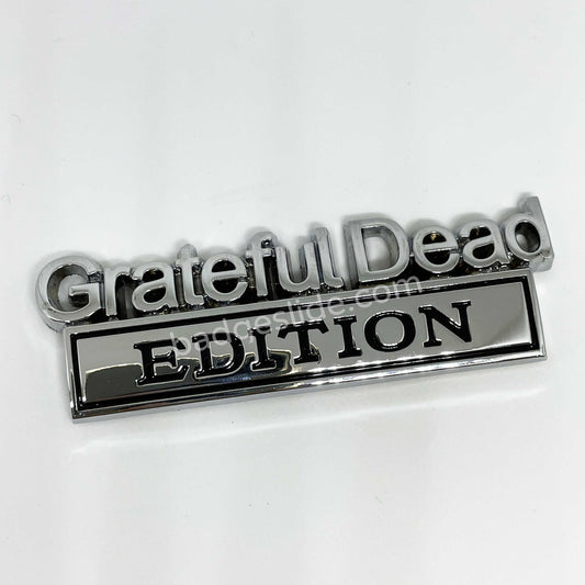 2 PCS Grateful Dead Edition Car Emblem Metal Badge