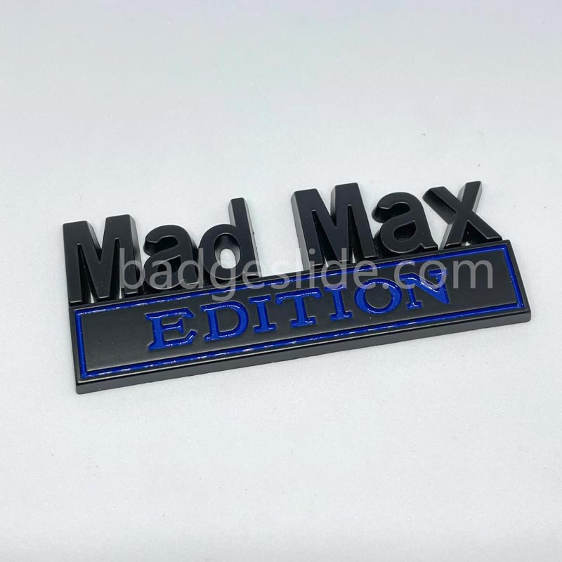 Mad Max Edition Car Emblem Metal Badge