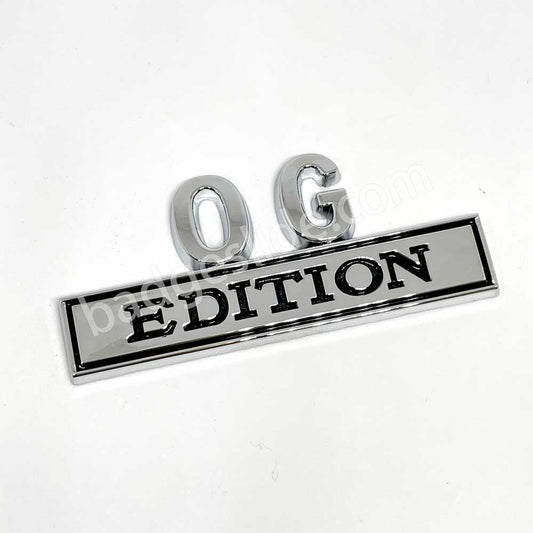 2pcs OG EDITION Emblem Metal Badge