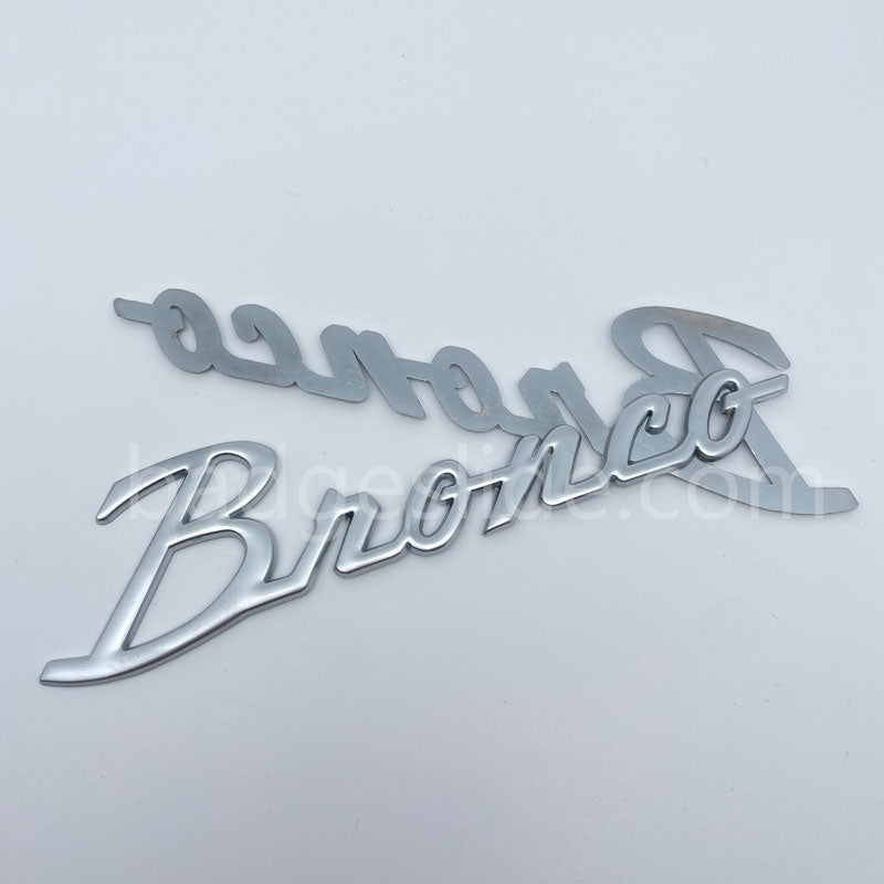 6'' Vintage Bronco Car Metal Self-adhesive Emblem