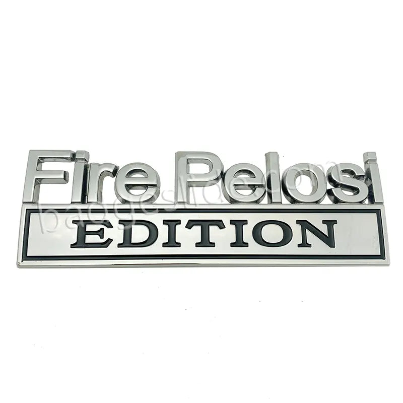 Fire Pelosi EDITION Car Emblem Metal Badge