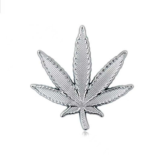 2pcs Leaves Shape Car Emblem Fender Badge