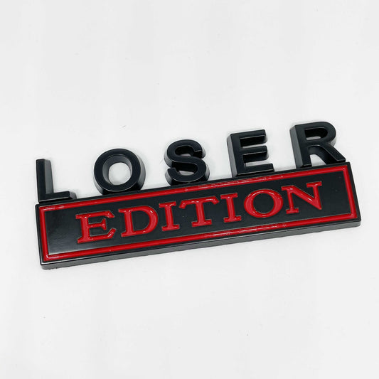 THE ORIGINAL LOSER EDITION EMBLEM FENDER BADGE