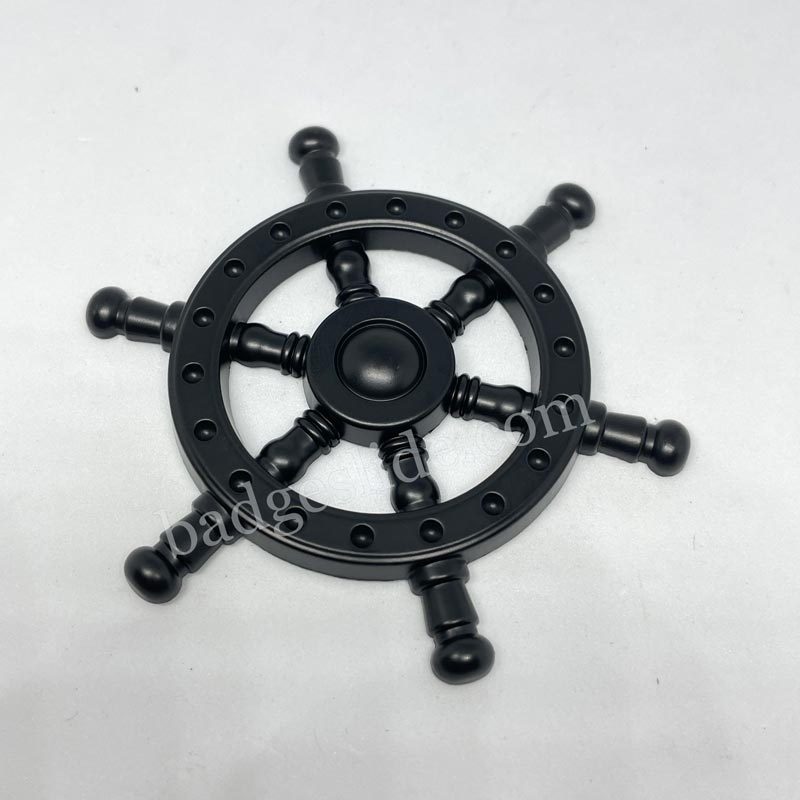 Rudder Shape Car Badge Metal Emblem