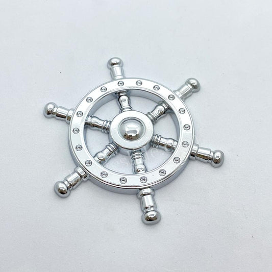 Rudder Shape Car Badge Metal Emblem