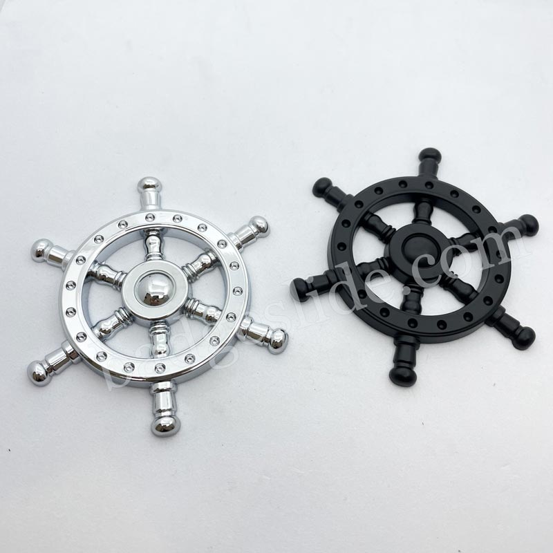 Rudder Shape Car Badge Metal Emblem