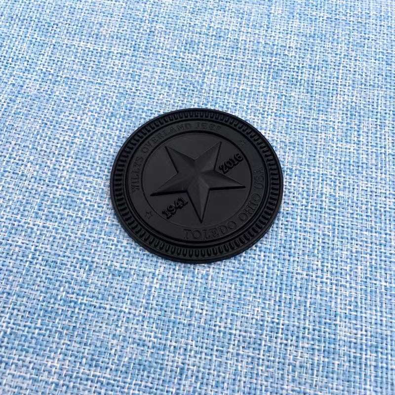 TOLEDO OHIO USA Willys Overland 75 Years Emblem