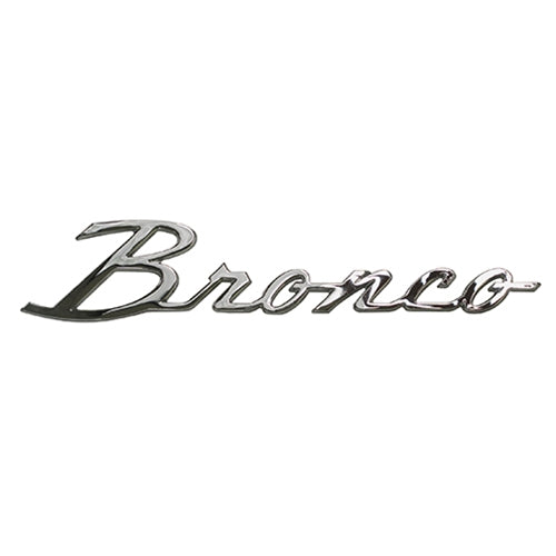 6'' Vintage Bronco Car Metal Self-adhesive Emblem