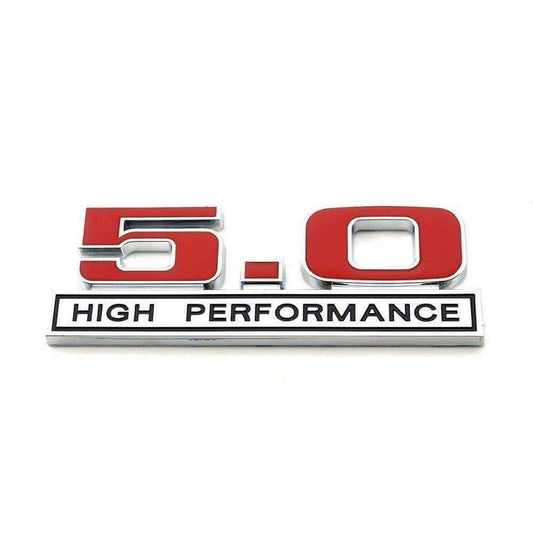 2ps 5.0 High Performance Metal Emblem