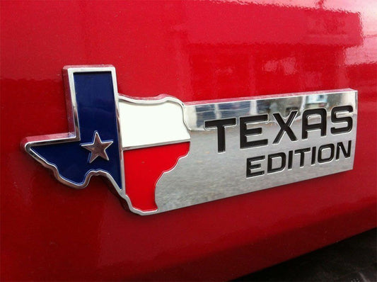 "TEXAS EDITION"Car Badge