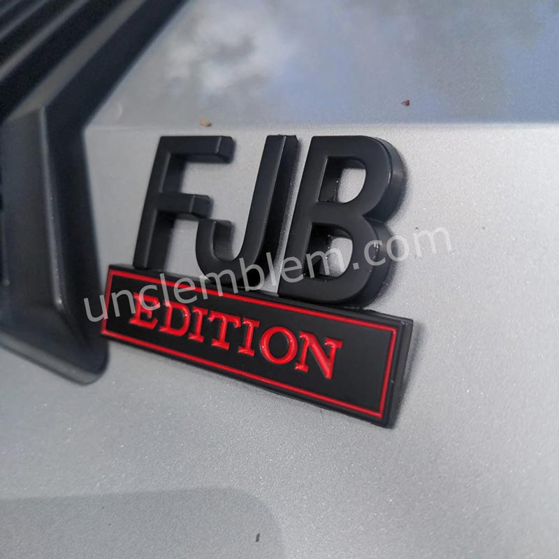 [2 pcs] FJB EDITION Car Metal Badge Emblem