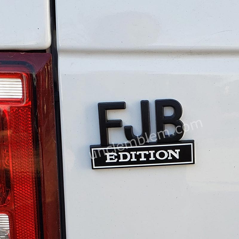 [2 pcs] FJB EDITION Car Metal Badge Emblem