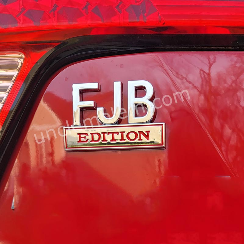 [2 pcs] FJB EDITION Car Metal Badge Emblem